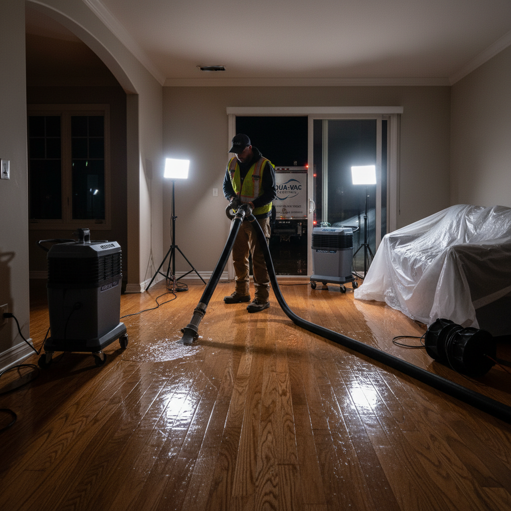 Emergency water extraction services in Layton Utah