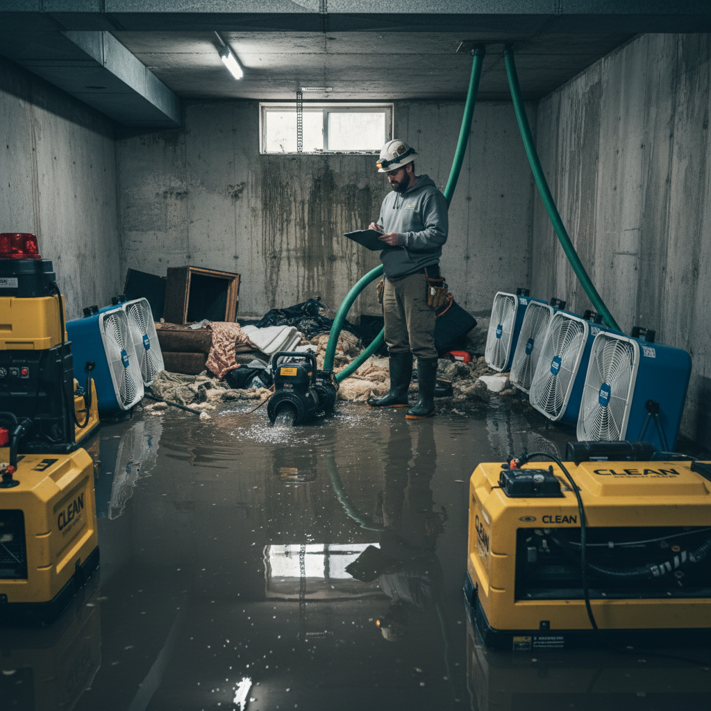 Flood cleanup services in Layton Utah