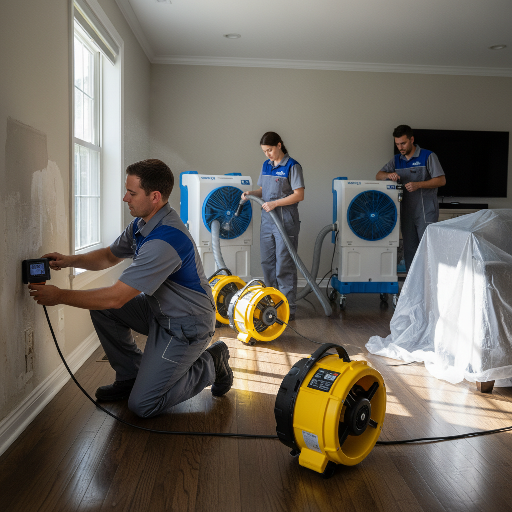 Water damage restoration services in Layton Utah